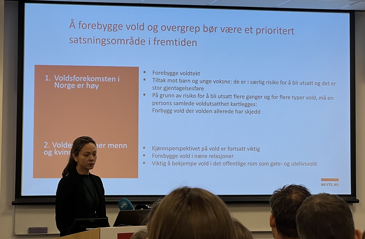 Lansering Av Resultater Fra Nasjonal Omfangsstudie Om Vold Og Seksuelle ...